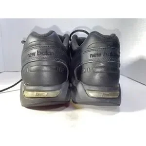 New Balance WW574BK Walking Shoes Men\'s Size 10 Black Leather Sneakers EXCELLENT New Balance Black Walking Shoes Womens Size 8 SL-2Fit  main image 2